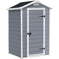Keter Gerätehaus Manor 4x3, Grau, 1,8m³