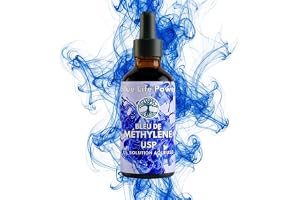 Blue Life Power | Metylenblå 1 % (100 ml) | USP vattenlösning med hög renhet