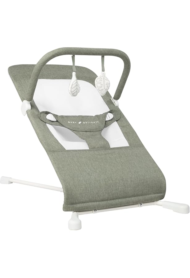 Baby Camping Essentials Boon Slant Baby Bouncer Foldable Infant