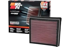 K&N Filtre à air de remplacement compatible avec BMW Série 1 F20/F21 / Série 2 F22/F44 / Série 3 F30/F31 / Série 4 F32 (33-2990)