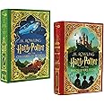 Harry Potter Mina Lima Edition Series Collection 2 Books Set by J.K. Rowling (The Chamber of Secrets and the Philosopher’s Stone)