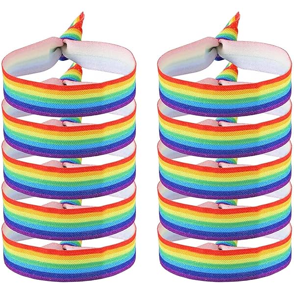Pride Armband, 6 Stück Regenbogen Armband, LGBTQ Armband, Regenbogen Pride Armband, 6 Stück Regenbogen Armband, LGBTQ Armband, Regenbogen