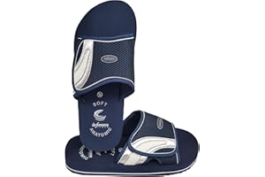 DE FONSECA DeFonseca Originale Modello Amalfi Ciabatte Pantofole Uomo Strappo Suola Anatomica Fondo AntiGraffio per Casa Giardino Spiaggia Doccia qualità Italiana