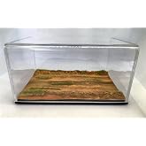 1/43-1/64 &Ouml;l&ccedil;ek Diecast Desert Road Diorama Zemin ve Case