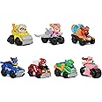 Paw Patrol - Paw Patrol - Super Patrol The Movie - Set of 7 Racers PUP SQUAD - Paw Patrol Toy - Car Collectible Figure - Paw Patrol Toy for Children 3 Years and Above