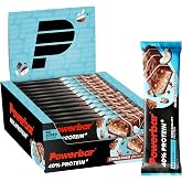 Powerbar 40% Protein Plus Crisp Choco Coco 12 x 40g - High Protein Bar and Low Sugar
