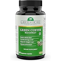 Greeniche Green Coffee Bean Extract 800 mg for Weight Loss - 90 Veg Capsules