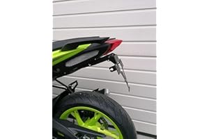 Portatarga per Benelli BN 125 Anno di Cost. 2019-2023 GroFaTec Evo Porta Targa Träger coda corta conversione della coda kurzes Heck Heckumbau