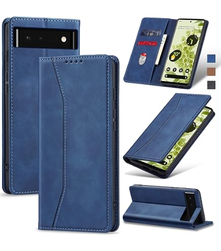 Custodia A Portafoglio In Pelle Per Nokia 8 – Con Slot Per Carte E Supporto Integrato