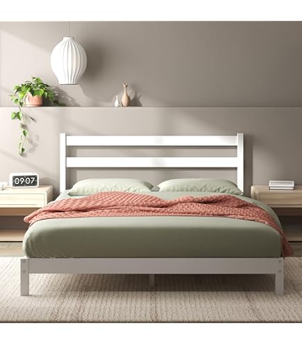 Letto Zinus Christina 160x190 Cm - Testiera Imbottita, Struttura Acciaio