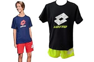 Lotto Completo Sportivo Bambino e Ragazzo, T-Shirt + Pantaloncino, Completo Bambino Estivo in Cotone, Pigiama Bambino Corto Estivo