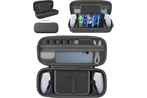 TECTINTER Étui de Transport de Voyage Compatible avec Playstation Portal, Espace de Rangement intégré Plus Grand, étui de Protection Portable Oxford Double Couche résistant aux Chocs et aux Rayures