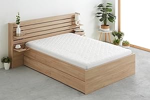 Degrees home - Basic - Funda de Colchón 105x190/200 cm - Protector de Colchón 105x190/200 cm - Impermeable - Acolchado - Ajustable y Antiácaros - Cama 105x190/200 cm