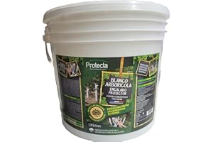 Peyca Encalado Protector Blanco arborícola Badipast de Larga duracion 1,5 litros - Protecta. Protección de Troncos contra agresiones externas. Formula concentrada para diluir. Resistente a la Lluvia