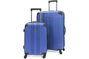 Kenneth Cole Reaction Bagage Cabine à roulettes Out of Bounds, Bleu Cobalt, 2-Piece Set (20" & 28"), Hors limites