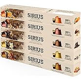 Sirius Premium Aromalı Kaps&uuml;l Kahve 5'li Set (Karamel-Vanilya-&Ccedil;ikolata-Fındık-Portakal)