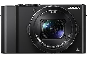 Panasonic LUMIX DMC-LX15EB-K Small Digital Camera with 24-72 mm LEICA DC Lens - Black