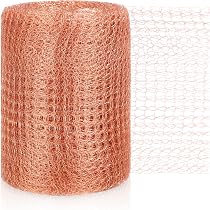 Kupfergeflecht-Rolle – 12,7 Cm X 6 M, Doppellagig, Für Schneckenschutz, Garten & DIY