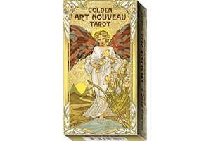 LO SCARABEO Golden Art Nouveau Tarot. (TAROT DORADO)