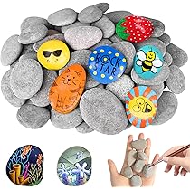 DIY: Happy stones maken, stenen schilderen - Nobody ELSe