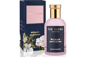 Ted Baker Woman Pink Limited Edition Eau de Toilette, Women’s Perfume with Lily, Jasmine, Amber and Sandalwood Blend, Delicate and Fresh Scent for Her – 100ml