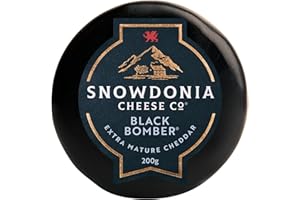 HAWKRIDGE Black Bomber Extra Mature Cheddar Cheese 200g