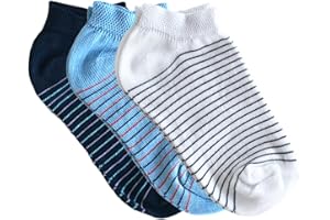 Fontana Calze, 6 paia di Fantasmino bimbo in cotone Filo di Scozia elasticizzato modello pariscarpa