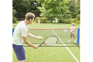 KAIDIDA Portable Mini Badminton Volleyball Sets for Outdoor Backyards with Net Best Volleyball Badminton Net Outdoor Beach Lawn Tennis Practice Court Net for Driveway