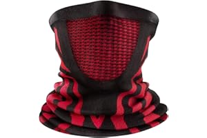 ENONEO Scaldacollo Running Termico Uomo Donna Traspirante Antivento Scaldacollo Sportivo Elastico Sciarpa Scaldacollo Tubolare Inverno Passamontagna Sci Copricollo Moto Bandana Bici Ciclismo