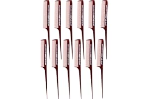 Krest Goldilocks #g5 * 8-1/2 Rattail Comb * Extra-fine Tooth by Goldilocks