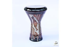 SALA MUZIK Stimmbare ägyptische Darbuka Drum Doumbek Tombak Musikinstrument