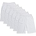 BODYCARE Pure Cotton Plain Black Cycling Shorts for Girls & Kids (73B-Packof6)