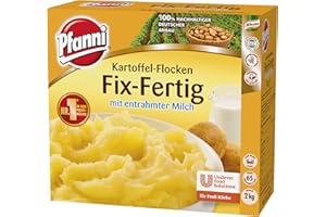 Pfanni Kartoffel-Fix-Fertig Flockenpüree mit entrahmter Milch, 1er Pack (1 x 2 kg)