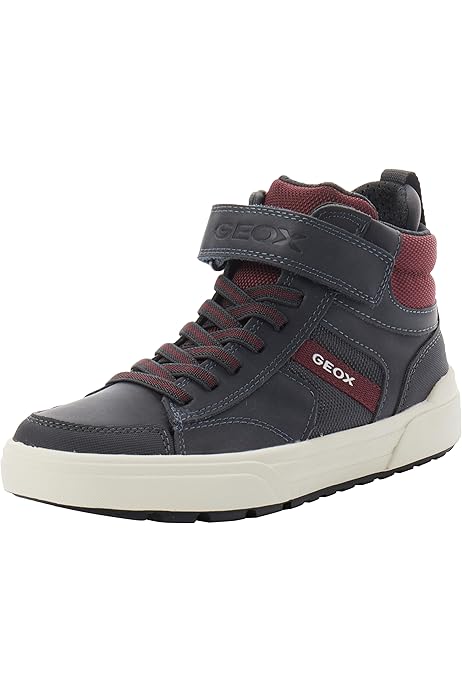 Geox - Bottes Garçon J Riddock Boy - Chukka - Imperméables Et Respirantes - Semelle Brevetée - Doublure Thermique - Confort Optimal