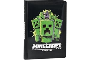 FRANCO COSIMO PANINI Minecraft - Diario Scuola Ufficiale Minecraft, Diario 12 Mesi Ideale per la Scuola Elementare, con Copertina Imbottita e 320 Pagine Interne Stampate a Colori, 13 x 17,8H