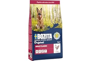 Bozita Hundefutter Original Adult Classic Huhn – 3 kg Trockenfutter für Hunde mit normalem Aktivitätsniveau – Ausgewogene, vollwertige Ernährung für gesunde und Vitale Erwachsene Hunde