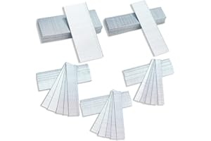 PINOZE Type 18 Gauge Brad Nails Galvanized, 5000-Count (50, 32, 25, 20, 15 mm) 18GA Nail Gun Nails Assorted and Small Finishing Nails Assortment for Pneumatic, Electric Brad Nailer Gun