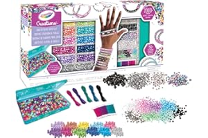 CRAYOLA - Créations, Super Set Lettres et Perles, Activité créative et cadeau pour filles, à partir de 8 ans, 04-2922