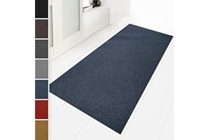Floordirekt Hong Kong - Felpudo antisuciedad, 120 x 150 cm, ideal también como alfombra atrapa la suciedad a medida, alfombra de pasillo o cocina, lavable, antideslizante, se vende por metros