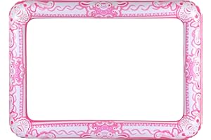 LE11 Lifeessentials11 INFLATABLE PINK PHOTO FRAME 60CM to 80CM Selfie Frame Booth Props Blow Up Hen Party Fun & Play Kids 32" Giant Inflatable Blow Up Selfie Photo Frame Toy
