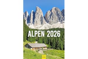 ‎EDITION SEIDEL Edition Seidel Premium Kalender Alpen 2026 Format DIN A3 Wandkalender Europa Natur Berge Deutschland Österreich Italien Frankreich