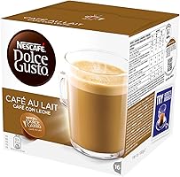 NESCAFÉ Dolce Gusto Cafe Au Lait, Pack of 3 (Total 48 Capsules, 48 servings)