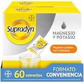 Supradyn Magnesio y Potasio Suplemento Deportivo Multivitam&iacute;nico con Vitamina B, C y Minerales, Apoyo Contra la Fatiga en &Eacute;po