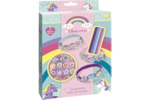 Totum Dziewczynki Unicorn Zestaw Bransoletek, Wielokolorowy, 21 Elementów