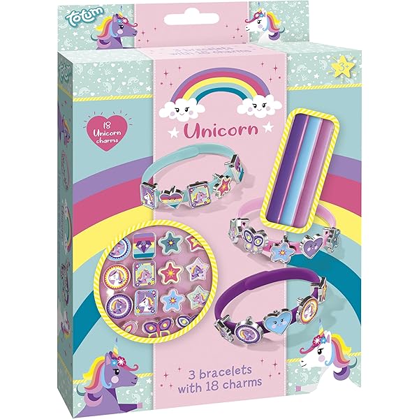 3 Braccialetti Bambina - Unicorno, Stella, Cuore | Regalo Colorato Per Feste - Foto 7