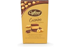 Caffarel Cioccolatini Cremino 3 Strati: crema alla nocciola e due di cioccolato gianduia, 150 grammi