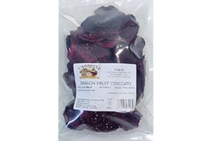 DRYFRUIT - DRAGONFRUIT ESSICCATO NATURALE - Senza zucchero, senza conservanti - SNACK ESOTICO - Confezione da 500g