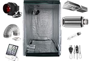 Nito GmbH Growbox Komplettset 80 x 80 x 180 cm Grow Keramik-Metal-Halide Lampe (315 Watt CMH)
