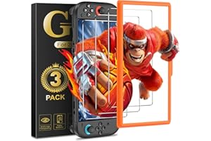 HASACOOL 3 Stück Panzerglas für Nintendo Switch 2 Konsole, Schutz Glas 9H Härte mit Montage-Rahmen, hochtransparent/kratzfest/staubgeschützt switch 2 schutzfolie