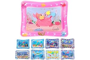 Hujinkan Sensory Water Play Mat for Cats, Thickened Water Sensor Play Mat for Cats, Cat Water Play Mat,Sensor Water Playmat for Cats Summer,Water Sensory Playmat With Fish For Pet Play,Sea Theme